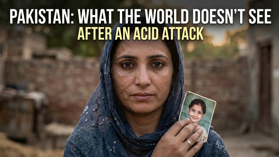 What the World Doesn’t See After an Acid Attack in Pakistan