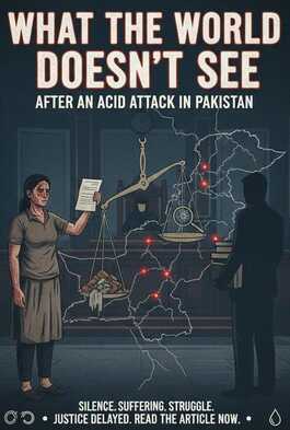What the World Doesn’t See After an Acid Attack in Pakistan