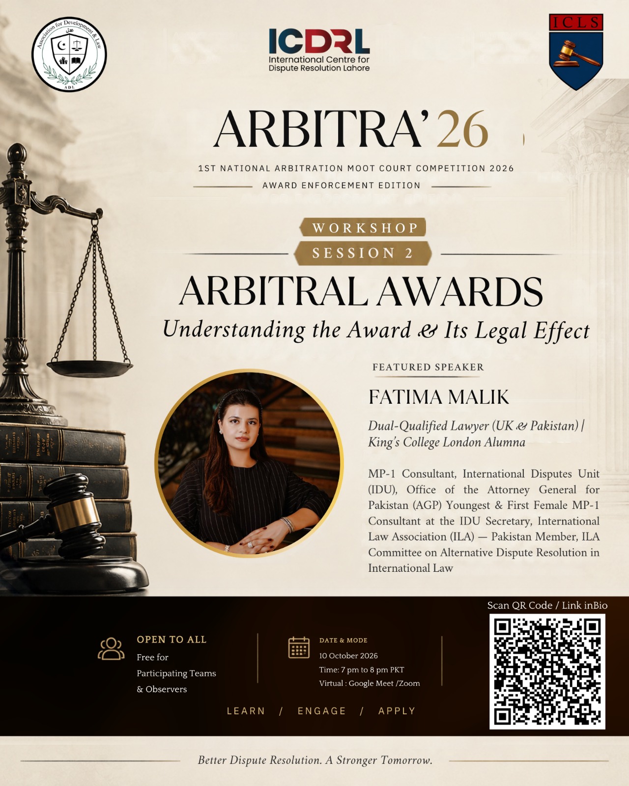 ARBITRA 2026 — THE ARBITRATION WORKSHOP : From ADR Fundamentals to Award Enforcement